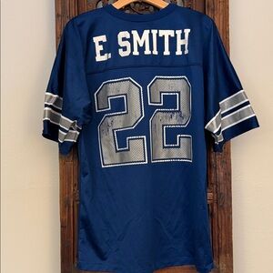 Vintage Logo Athletics Cowboys Emmitt Smith Jersey